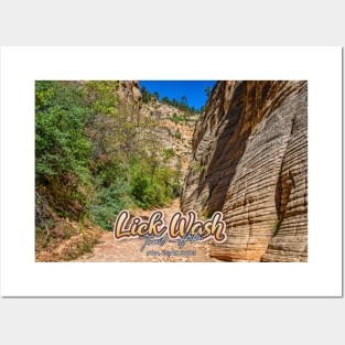 Lick Wash Trail Hike Posters and Art